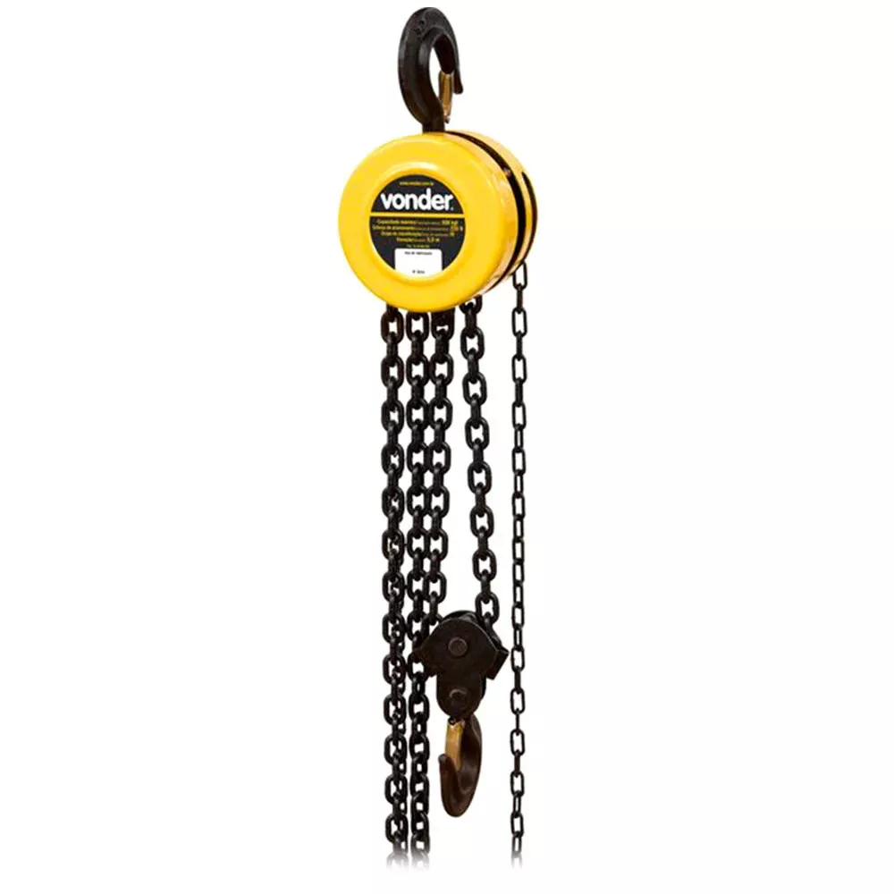 Talha Manual com Alavanca 2,0ton x 3,0m 6143020030 Vonder | Mabore