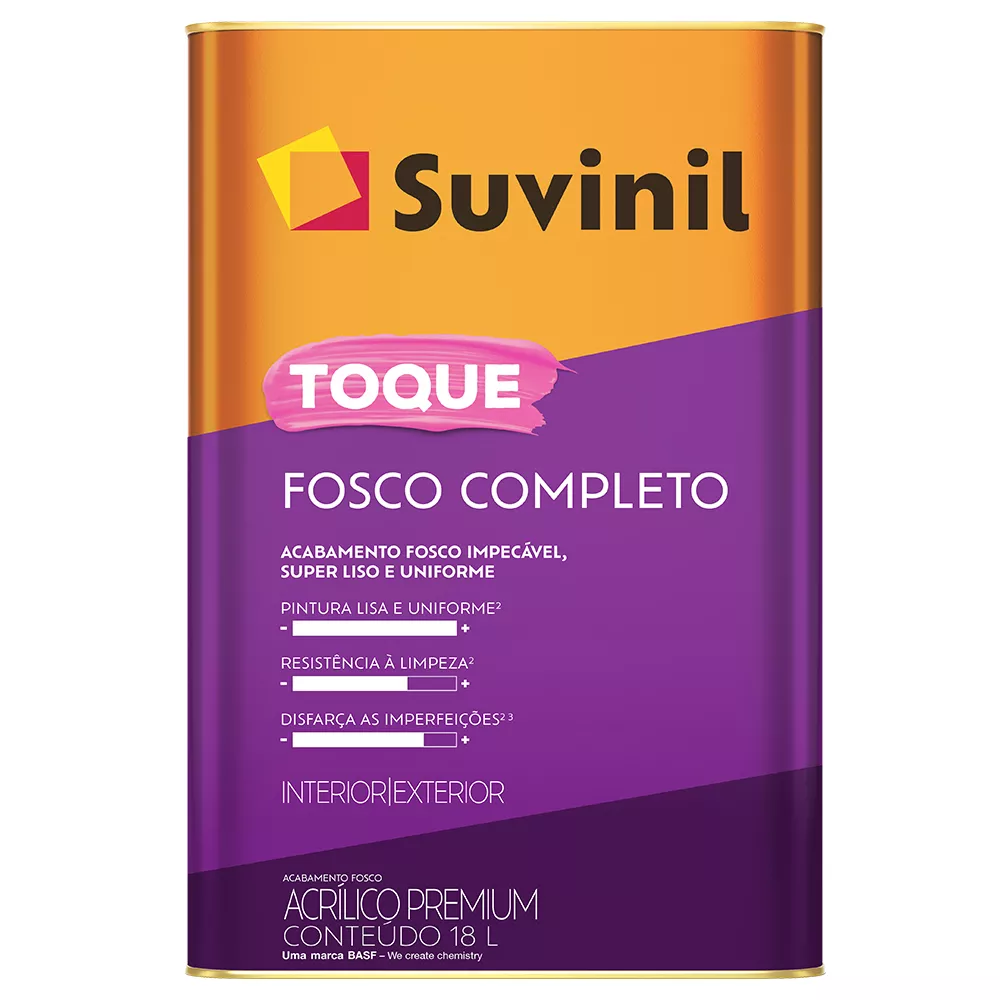 Tinta Acrílica Suvinil Fosco Completo | Marquezim Tintas