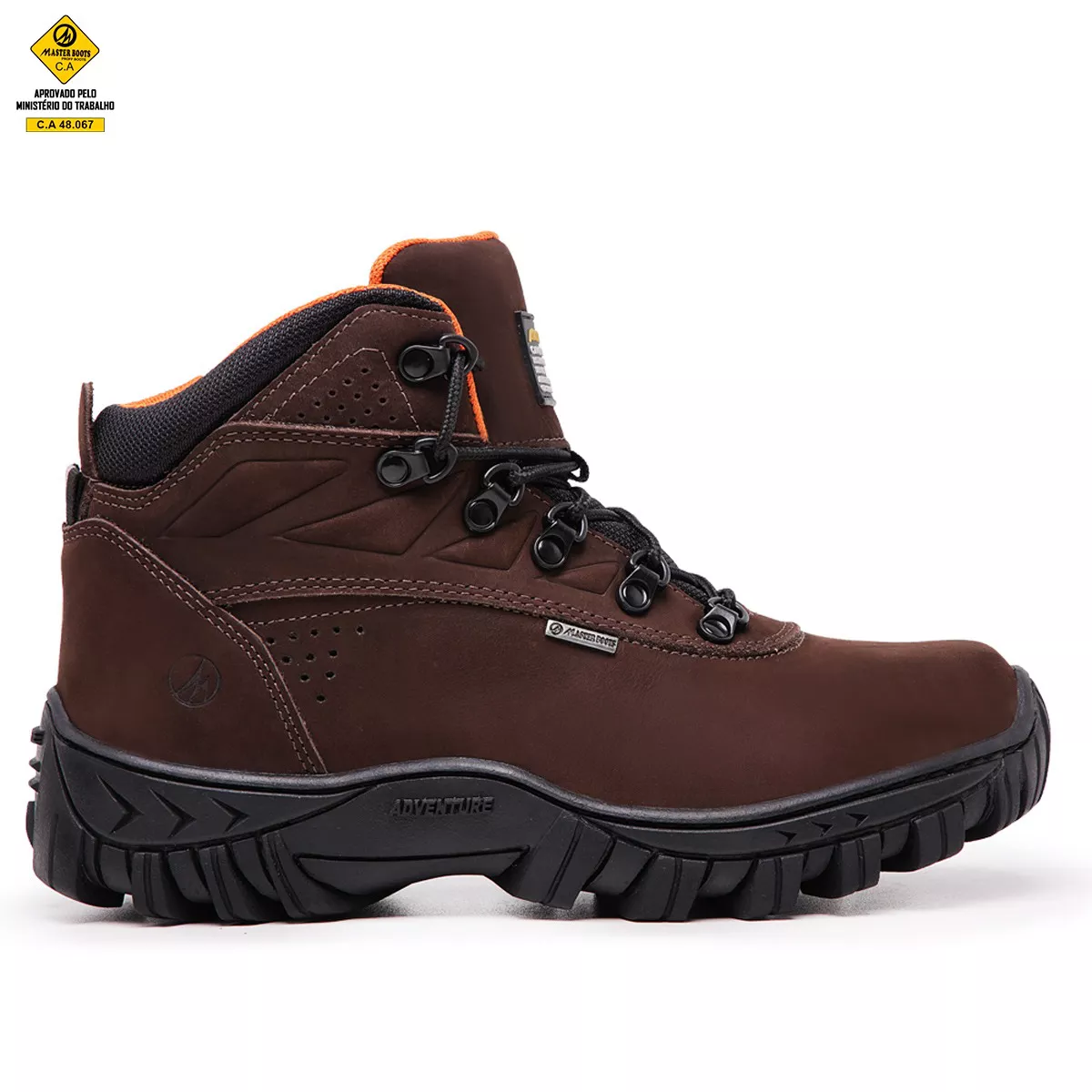 Bota 2066 para Trabalho Bico de Pvc Palmilha Anatômica | MASTER BOOTS