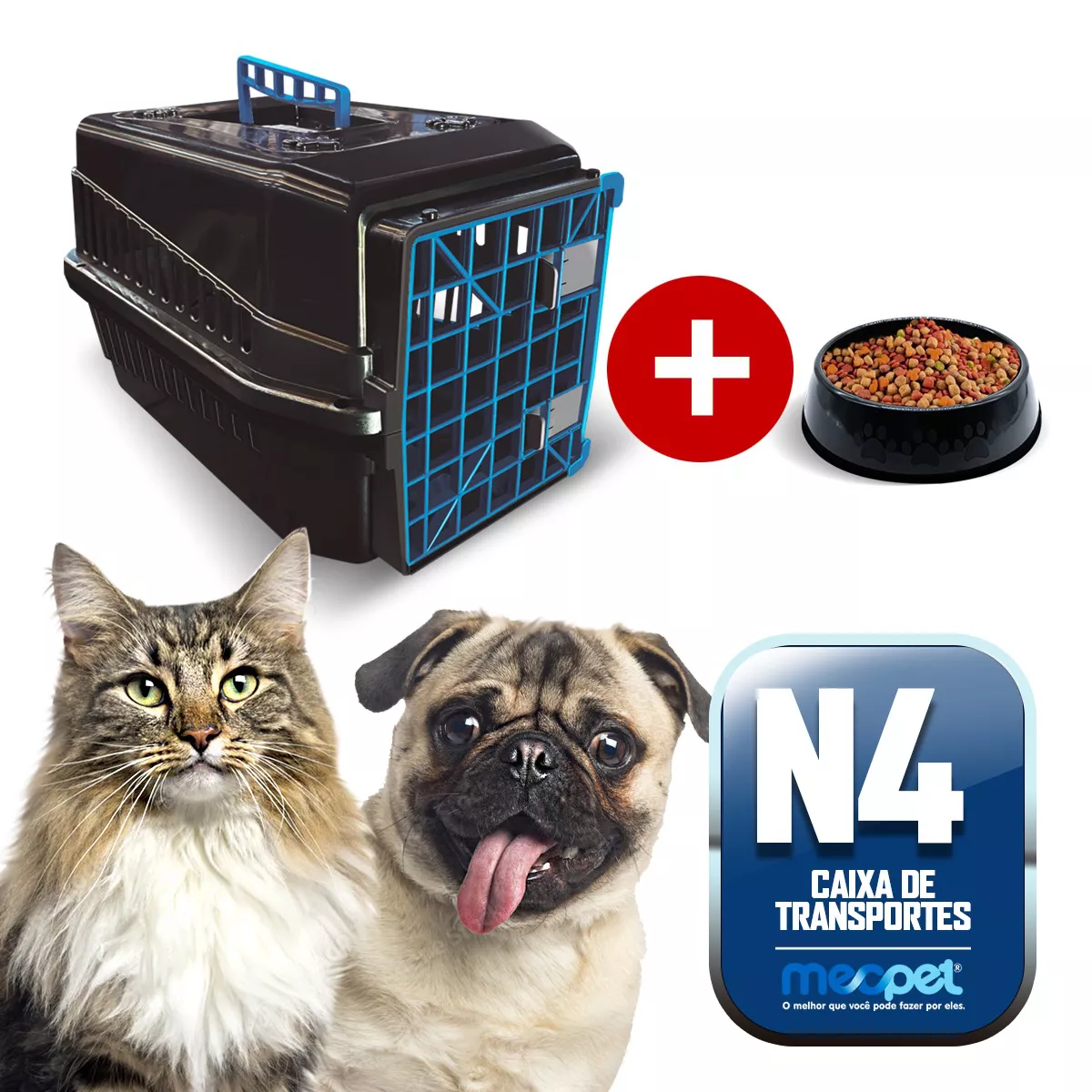 Caixa de Transporte Linha Black N4 | MecPet