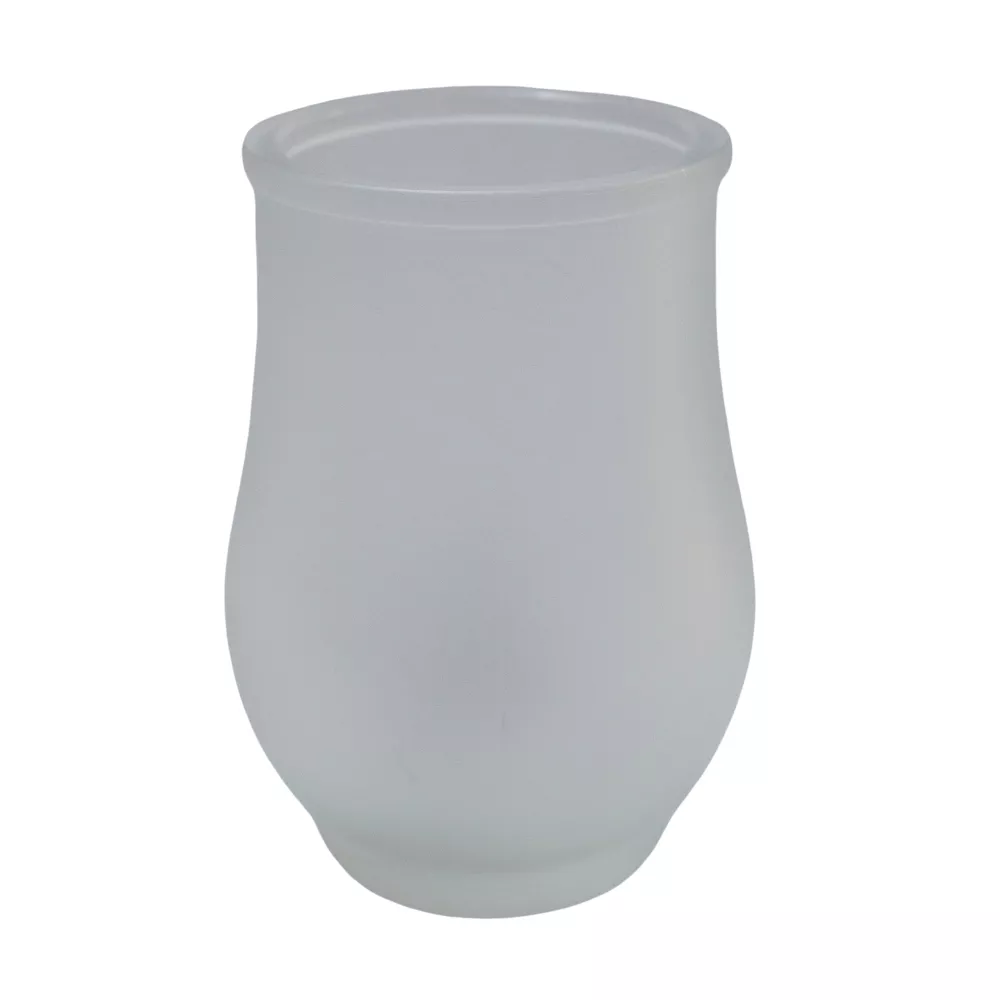 COPO VIDRO LAMPARINA 360ML FOSCO | MEGA ESSENCIAS