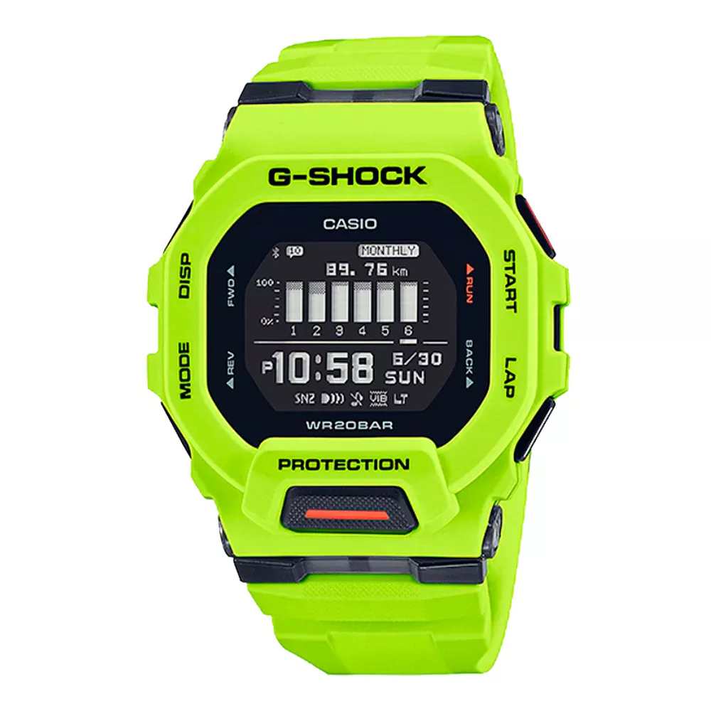 Relógio G-Shock Digital G-Squad Sports Verde GBD-200-9DR