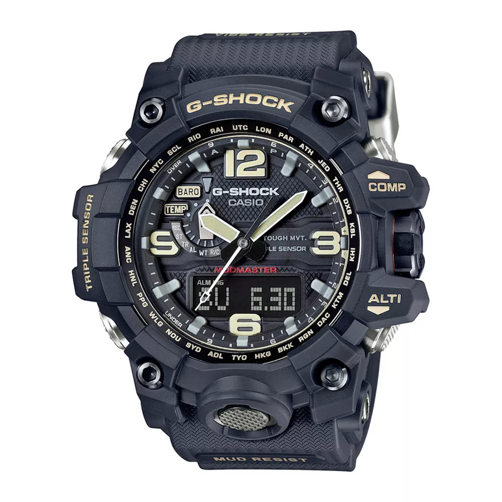 G-SHOCK MUDMASTER カーキGWG-1000 Relógio G-Shock MudMaster GWG-1000-1ADR