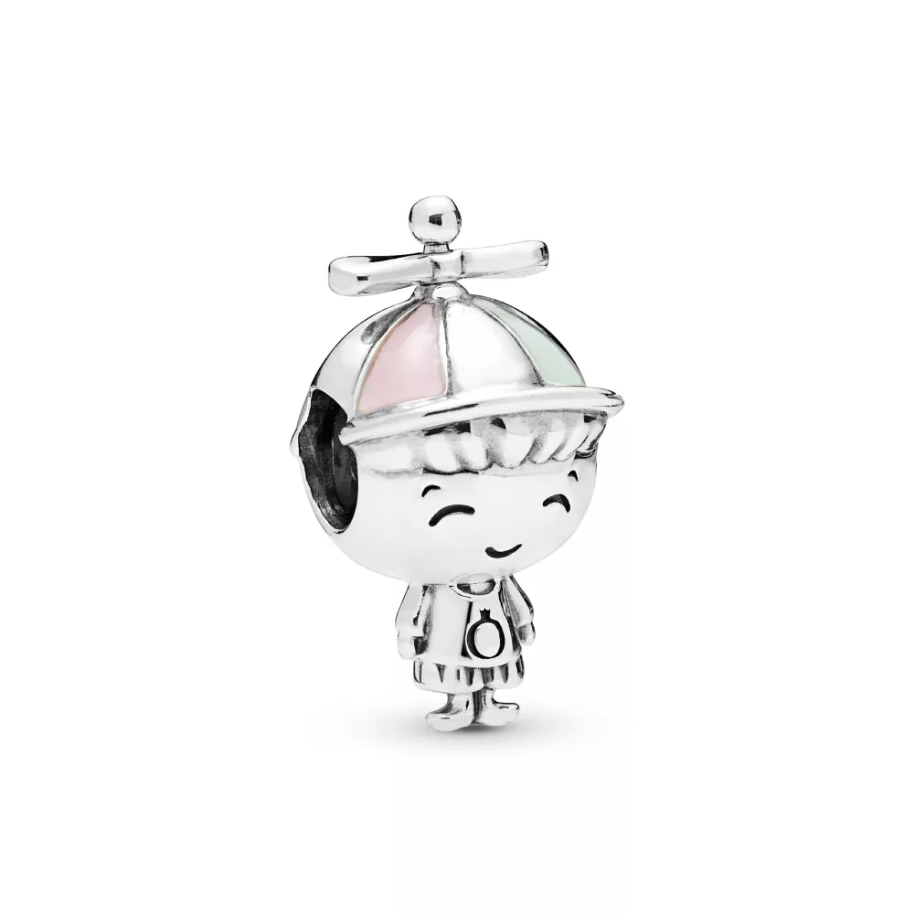 Charm Pandora Menino Sapeca 798015ENMX