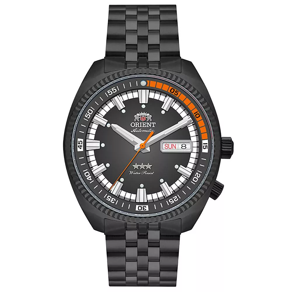 Relógio Orient Masculino Heritage King Diver Aço Preto YN6PP028