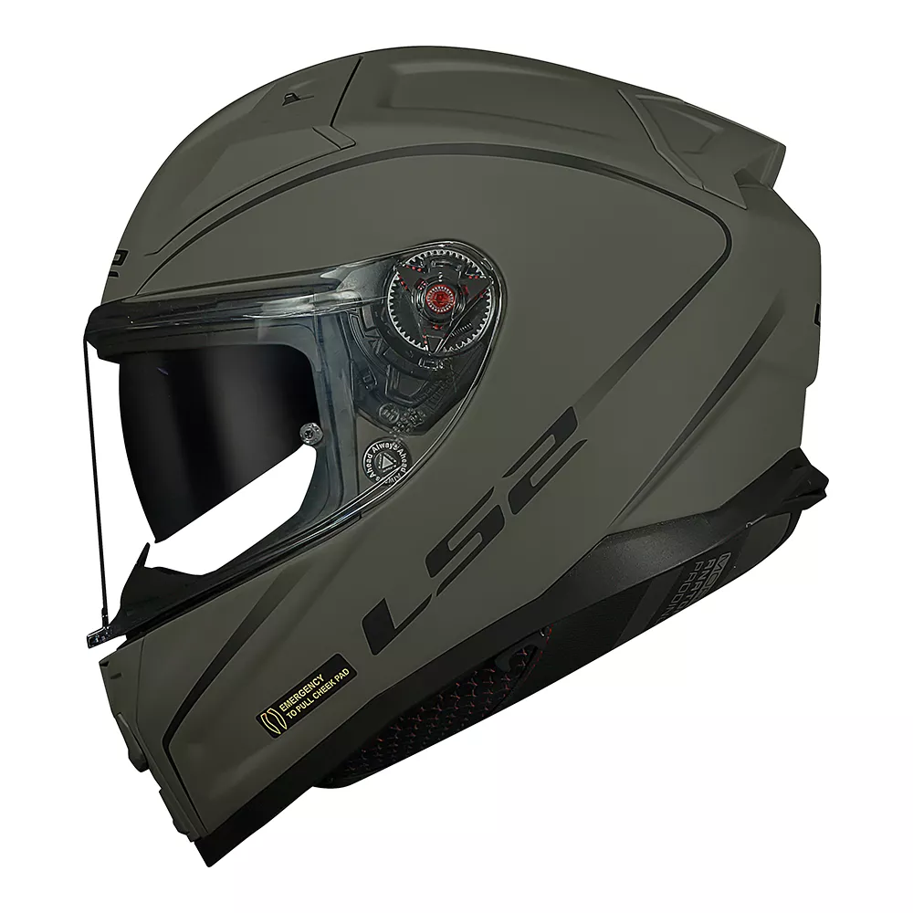 Capacete LS2 FF811 Vector 2 Monocolor - Verde Fosco Moto One