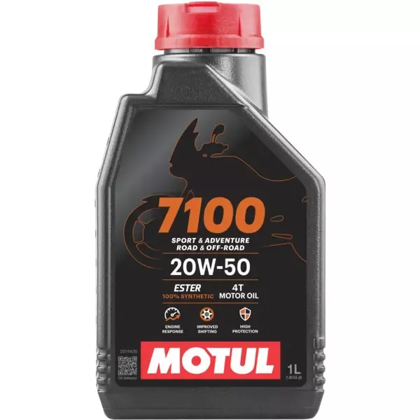 OLEO MOTOR MOTUL 7100 20W50 1L 4TEMPOS Moto One