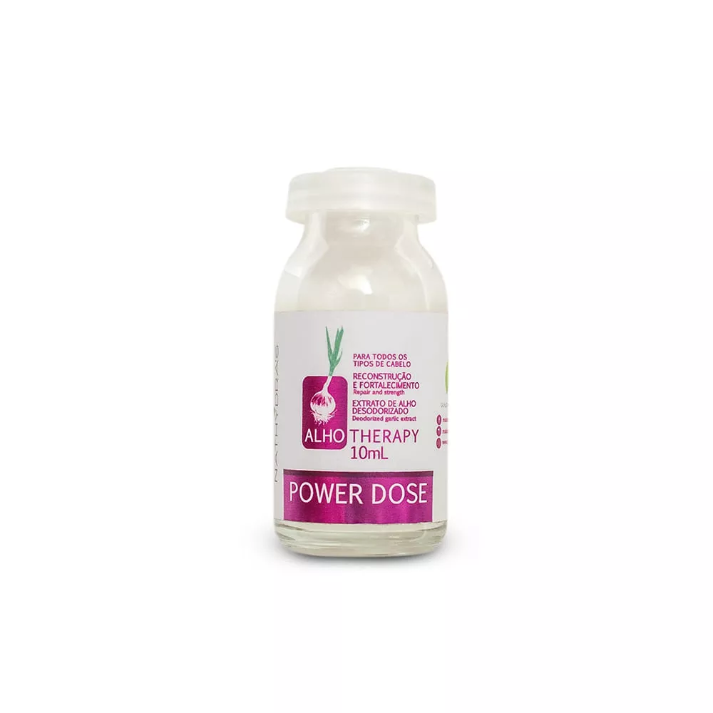 Power Dose Alho 10ml | MSA COSMÉTICOS
