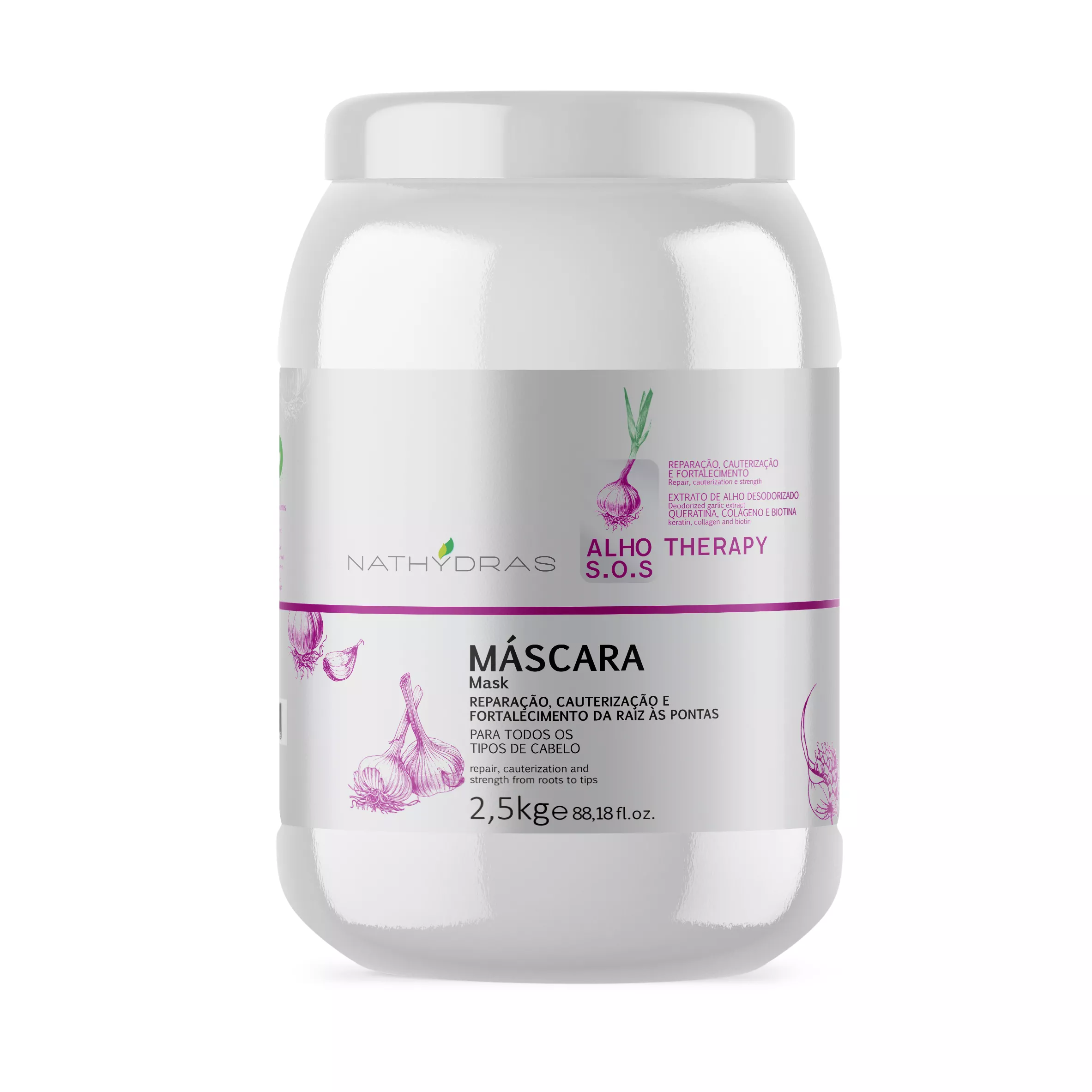 MASCARA ALHO THERAPY S.O.S 2,5KG 109242 | MSA COSMÉTICOS