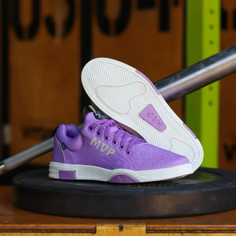 Tênis Confortável de Treino Rhino Tech III - Purple White | MVP