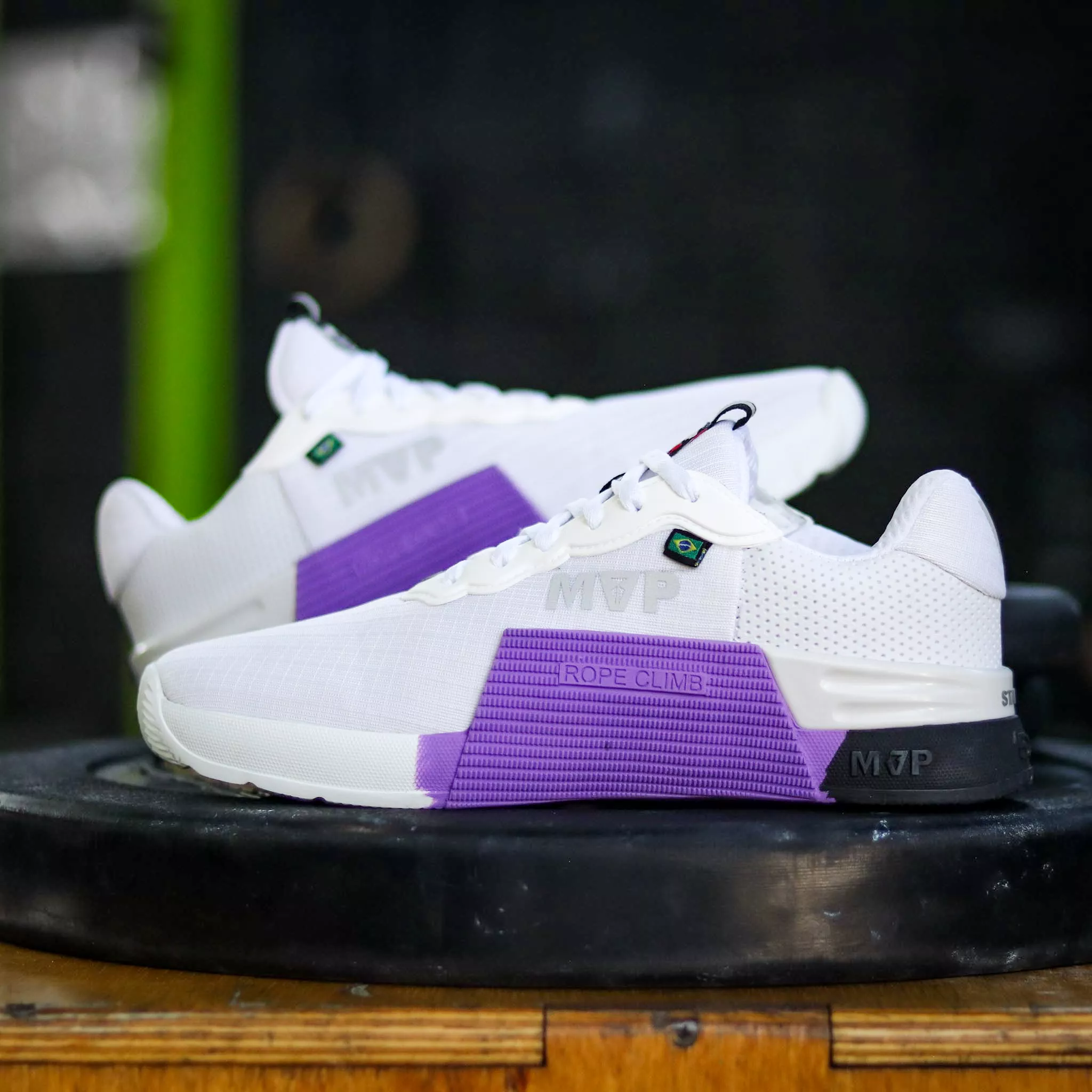 Tênis de Treino MVP 5x5 - White Purple | MVP Fitness - Loja Oficial