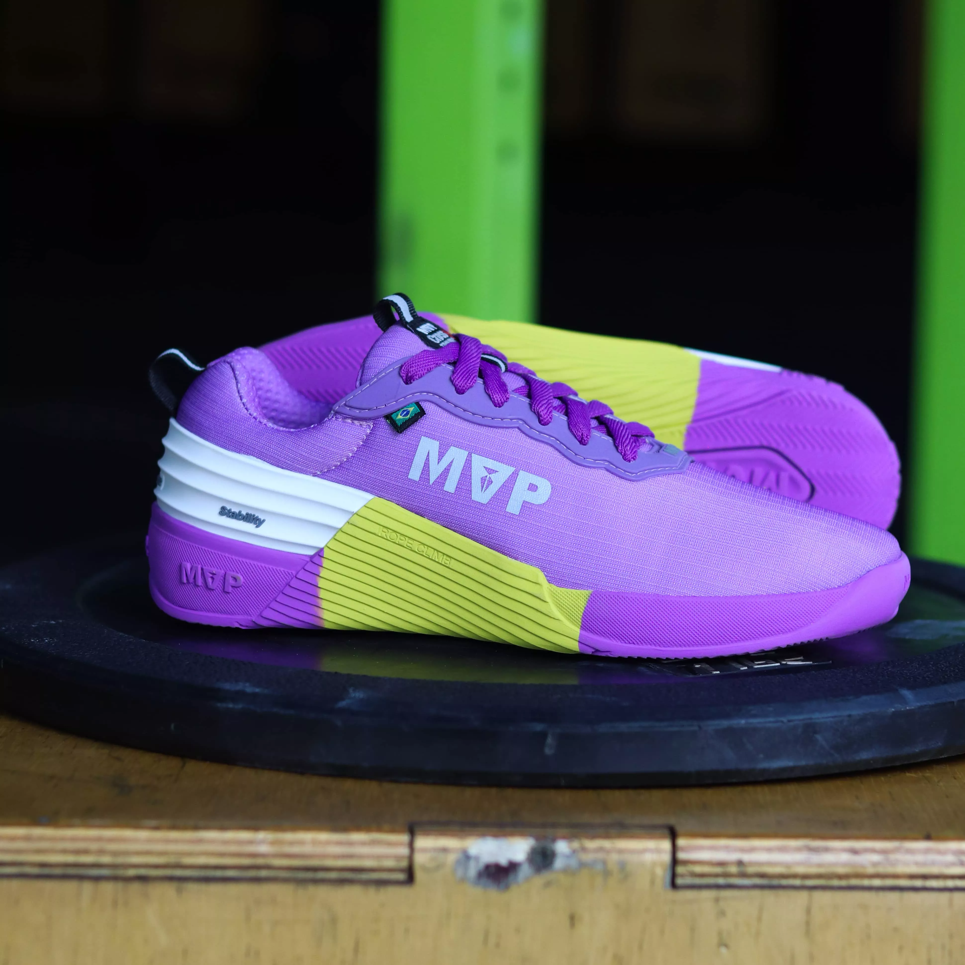 Tênis Unissex para Cross MVP 4x4 - Purple Yellow White | MVP