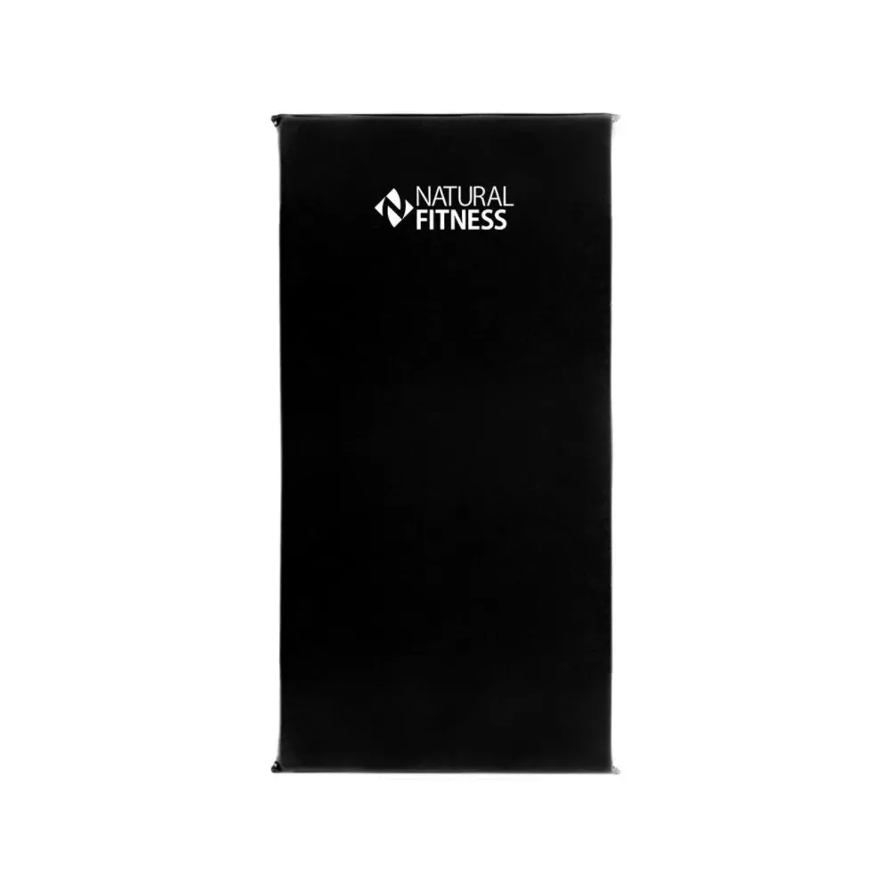 Colchonete de Espuma D50 40mm Preto Consport para Exercícios Físicos, Alongamento, Pilates e Treinos Funcionais com Conforto, Estabilidade e Resistência | NATURAL FITNESS