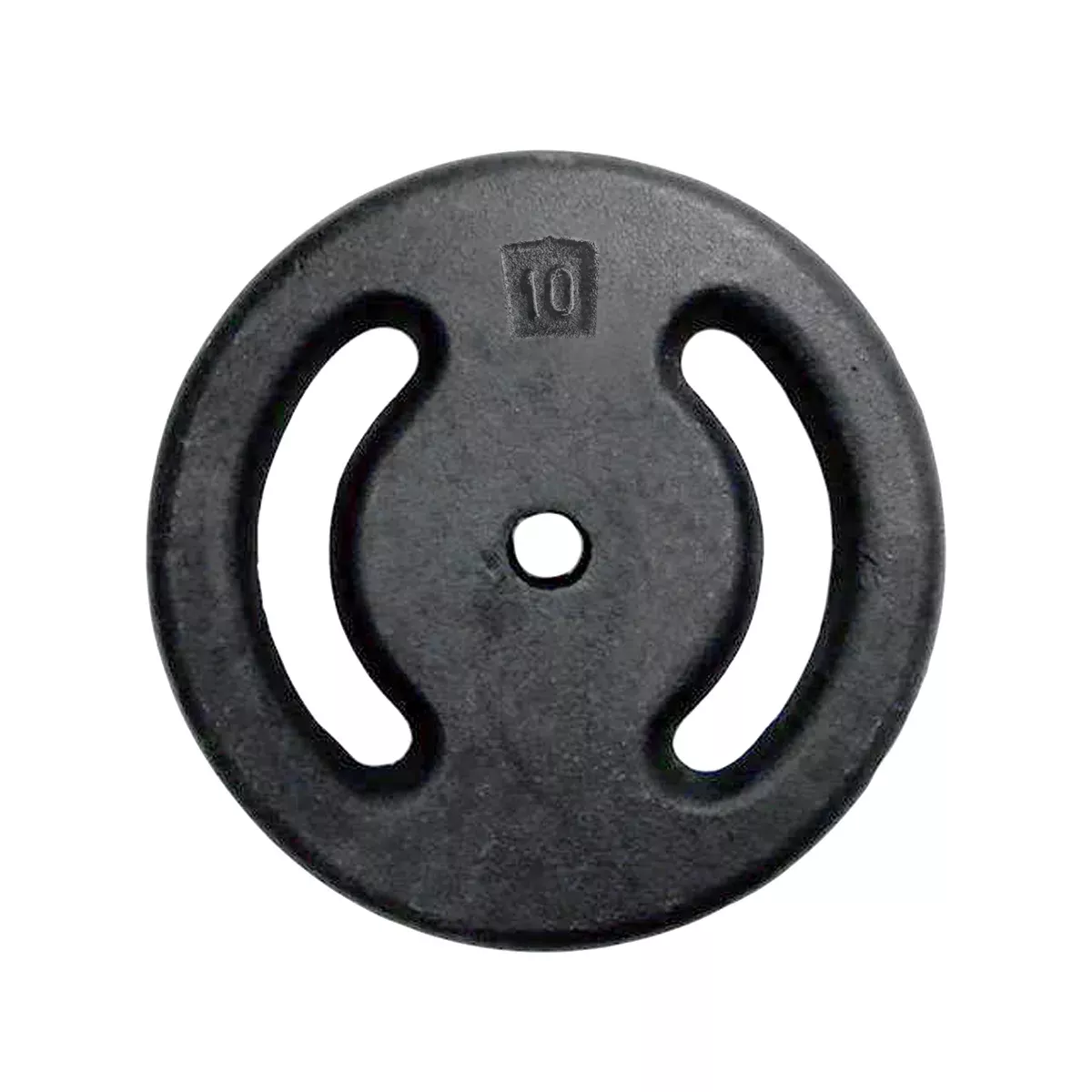 Anilha de Ferro Pintada Vazada - 10kg | NATURAL FITNESS