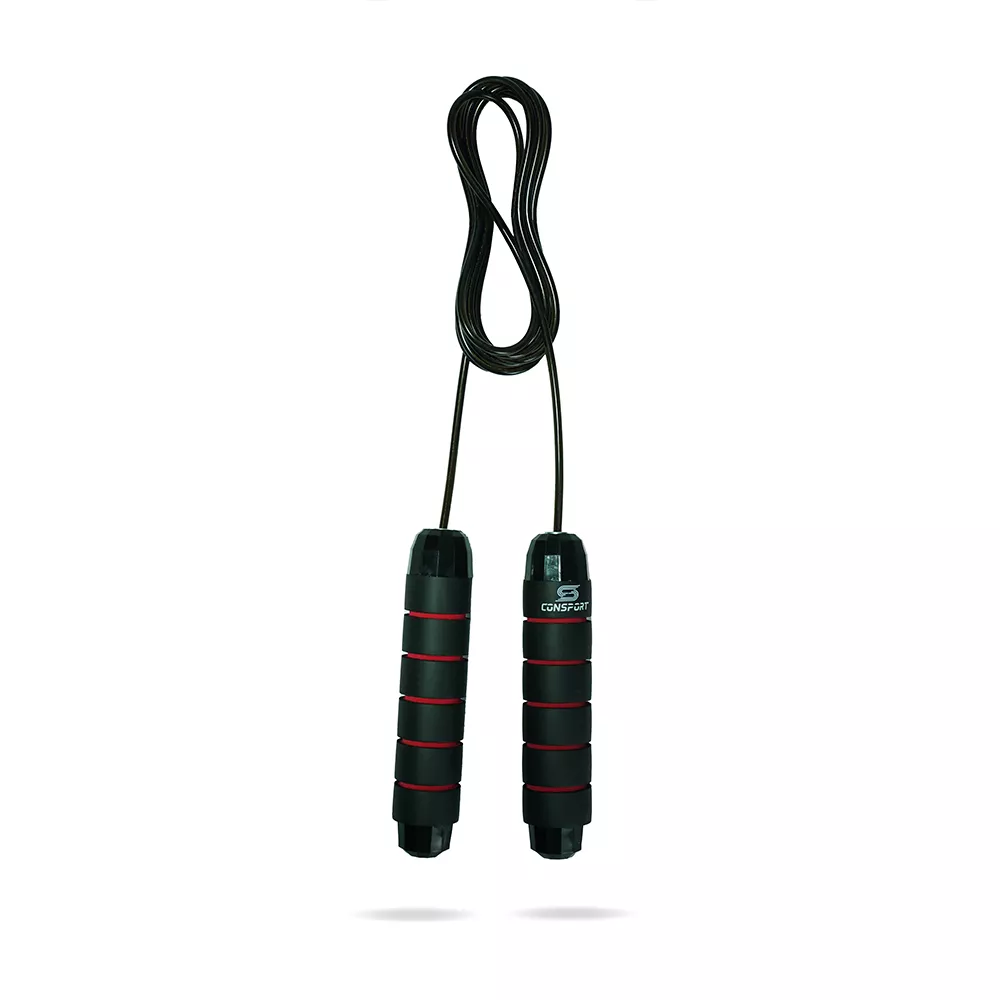 Corda de Pular com Regulagem Consport – Ajustável, Leve e Durável para Treinos de Agilidade, Cardio, Emagrecimento e Condicionamento Físico, com Manípulos Anatômicos | NATURAL FITNESS