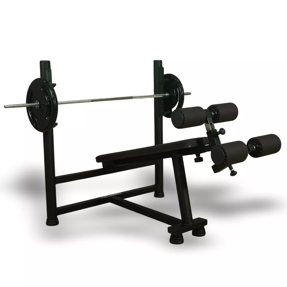 Banco de Supino Declinado Articulado - Nacional | NATURAL FITNESS