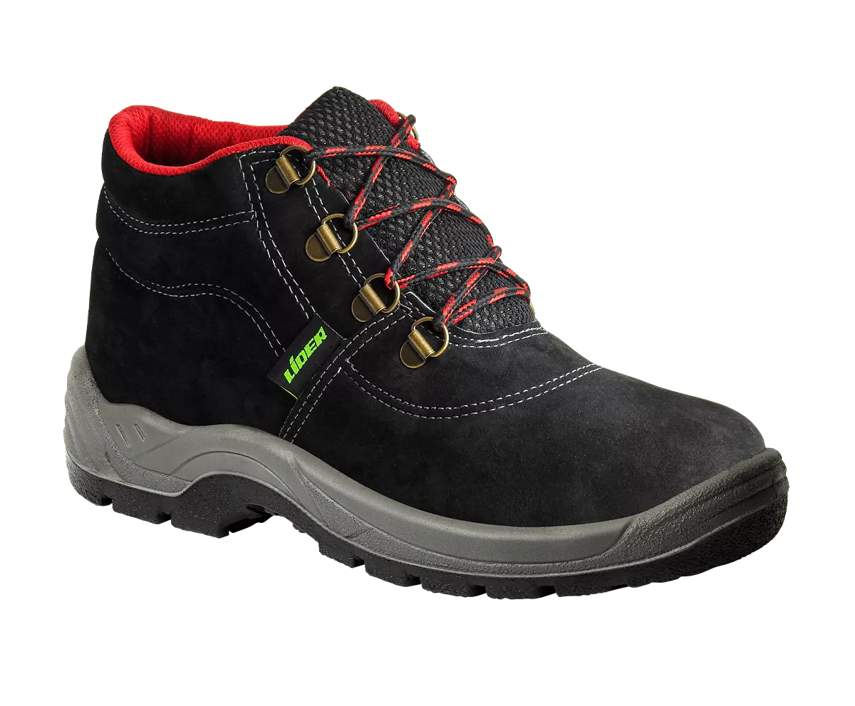 BOTA NOBUCK PRETA BIDENSIDADE BICO PVC N.34 CA15080 | Peronti Soluções