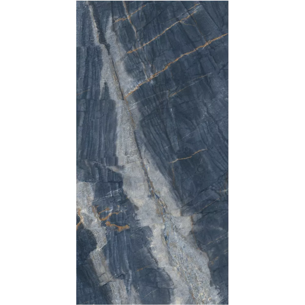 Porcelanato Ocean Blue Polido 62x121 RET Damme | Piso de Pedra