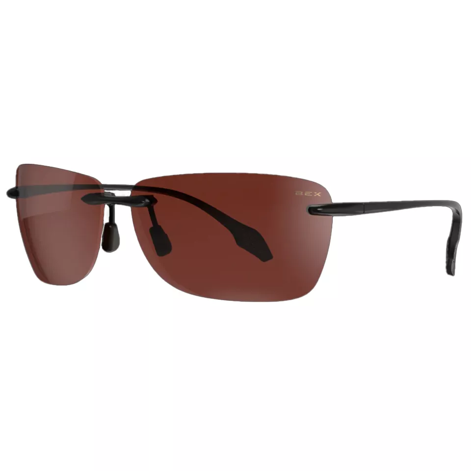 Óculos Jaxyn X BROWN SILVER Polarizado Unissex – Ideal para Rodeio