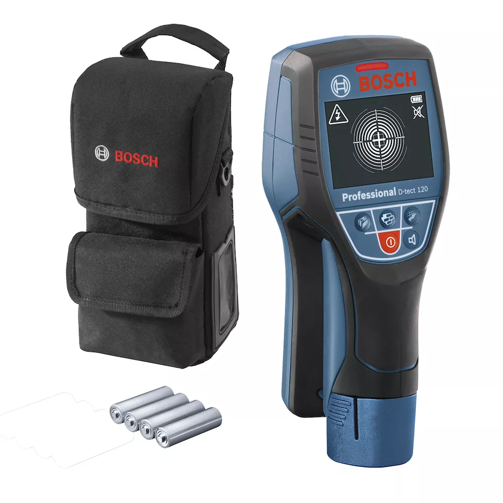 Detector e Scanner de Parede D-TECT 120 com Bolsa - Bosch | Ritec ...