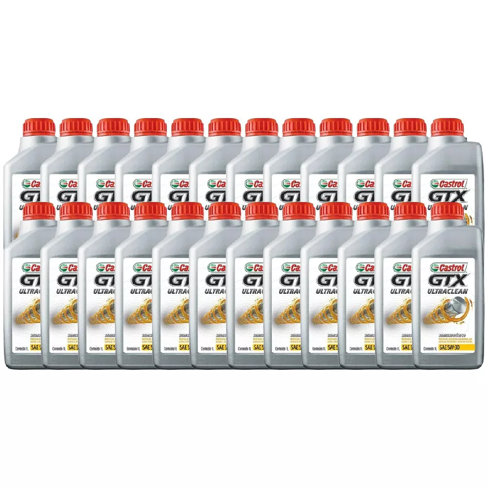 Oléo Semissintético GTX 5W30 (3435995) - (Cx C/24 UND) - Castrol