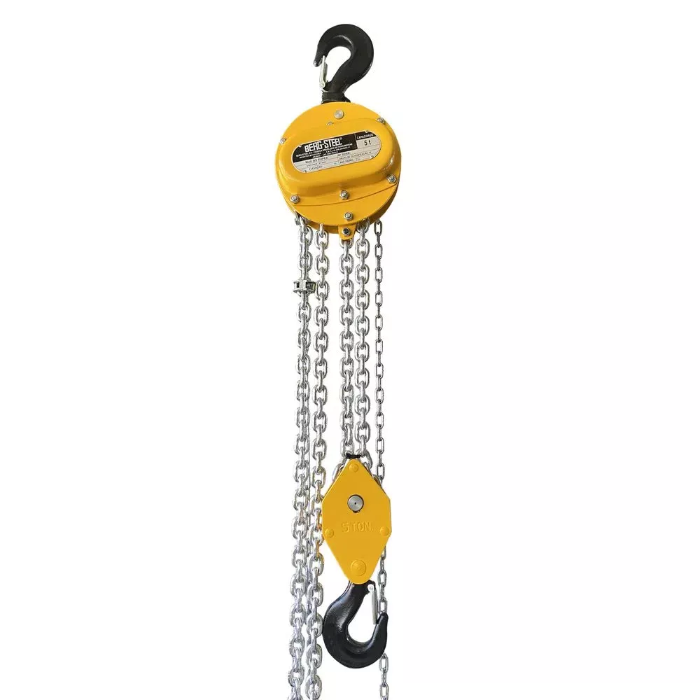 Talha Manual BS Super 5000Kg x 3 metros - Berg-Steel | Ritec Máquinas e ...