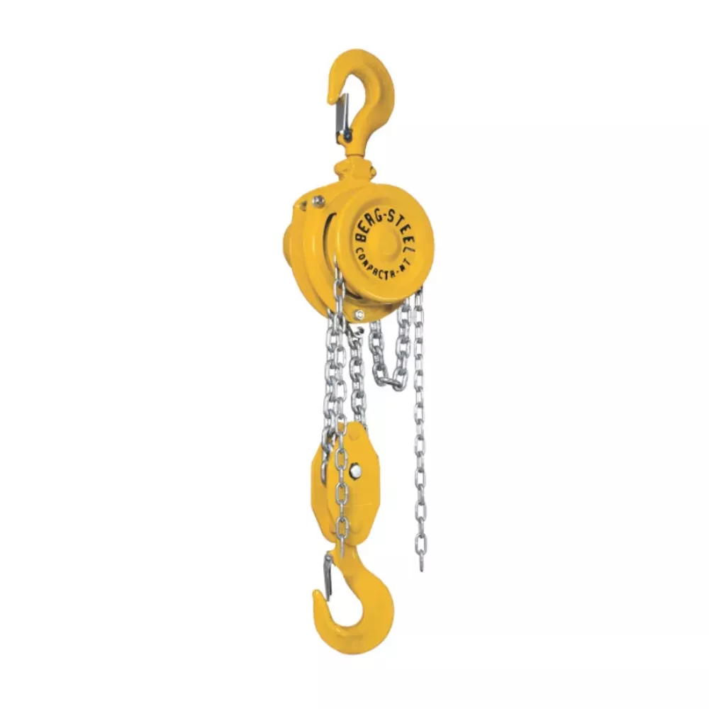 Talha Manual Compacta NT-8 1500Kg x 3 Metros - Berg-Steel | Ritec ...
