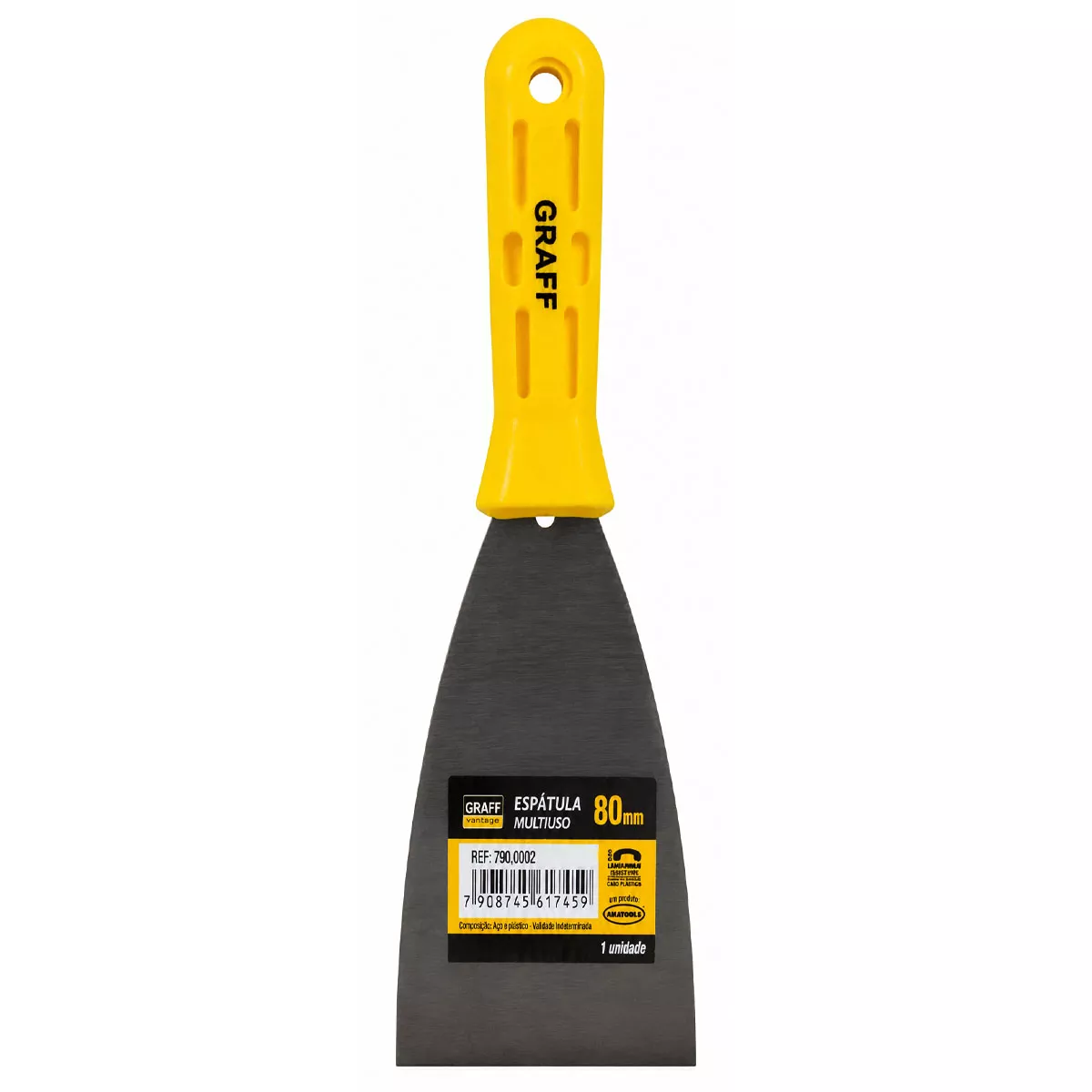 Espátula Multiuso Com Cabo Plástico 80mm (790,0002) - Graff Vantage ...