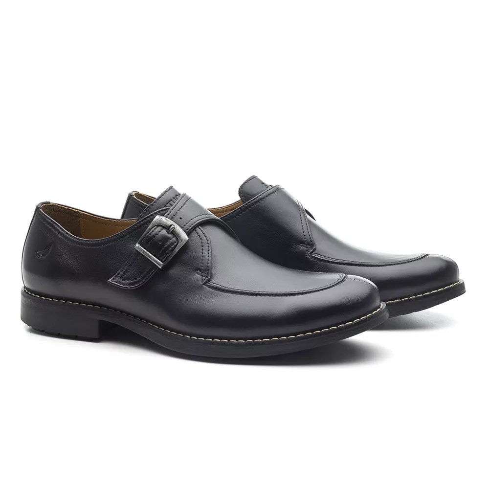 MONKO Sapato Masculino Monk Strap Preto San Onofre | RITUCCI | RITUCCI
