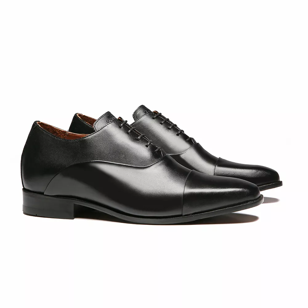 Sapato Masculino Elevator Vintage Lorde Preto Samello | SAMELLO