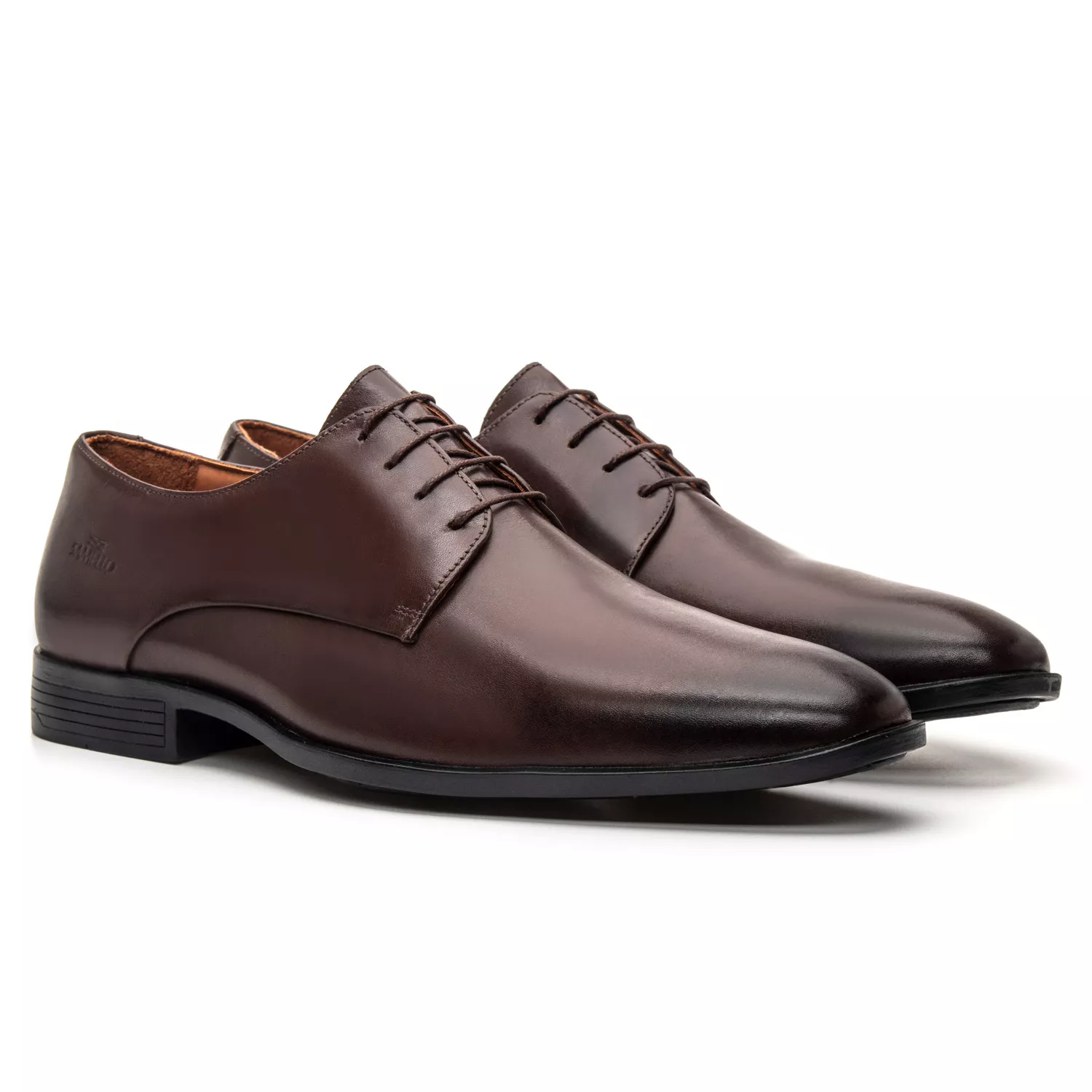 サルート E80 ノーマル LL Sapato Classico Social Semi Acabado Sidney Café | SAMELLO