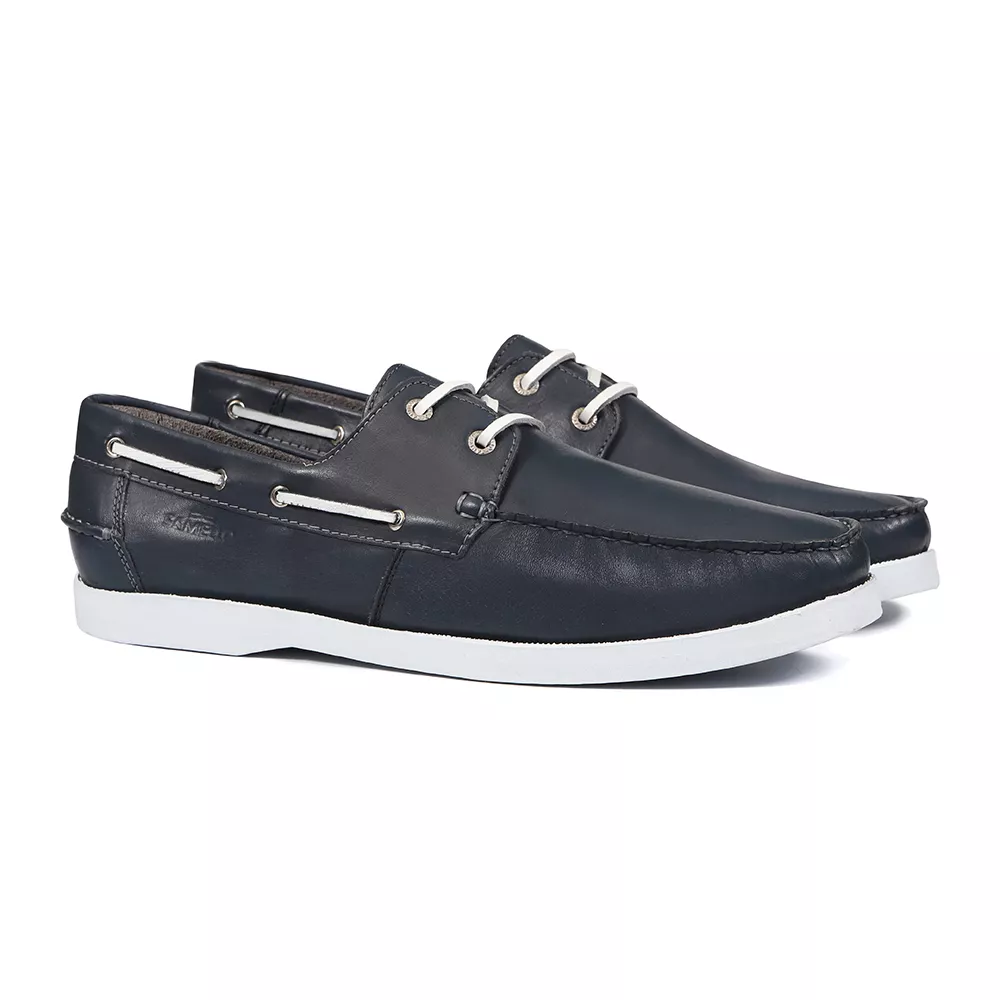 Deckshoes Masculino Lace Marinho - 44 Ao 48 - Samello | SAMELLO