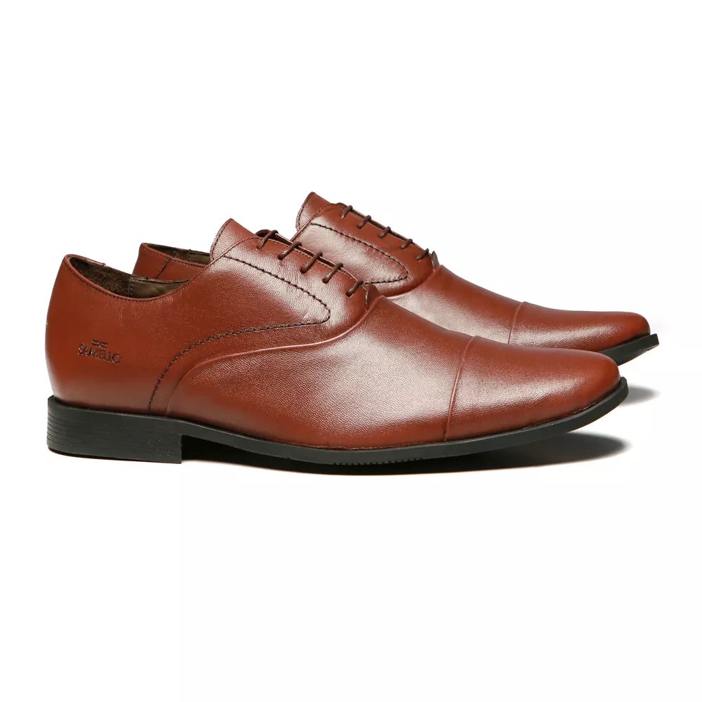 Sapato Oxford Social Masculino Rexton Pinhão Samello | SAMELLO