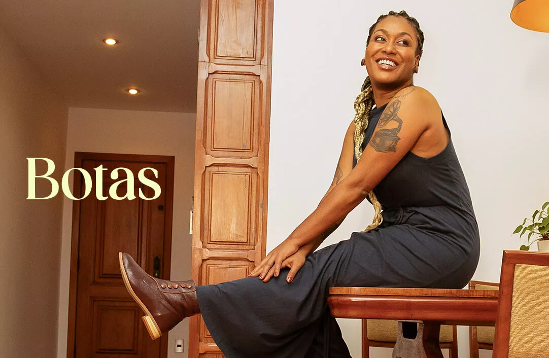 Sandálias de Couro Feminina 