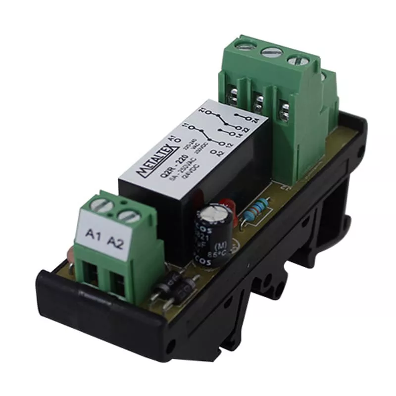 Interface Relé Metaltex 2REV 220VCA/VCC Q2R-220 | Sartori Web