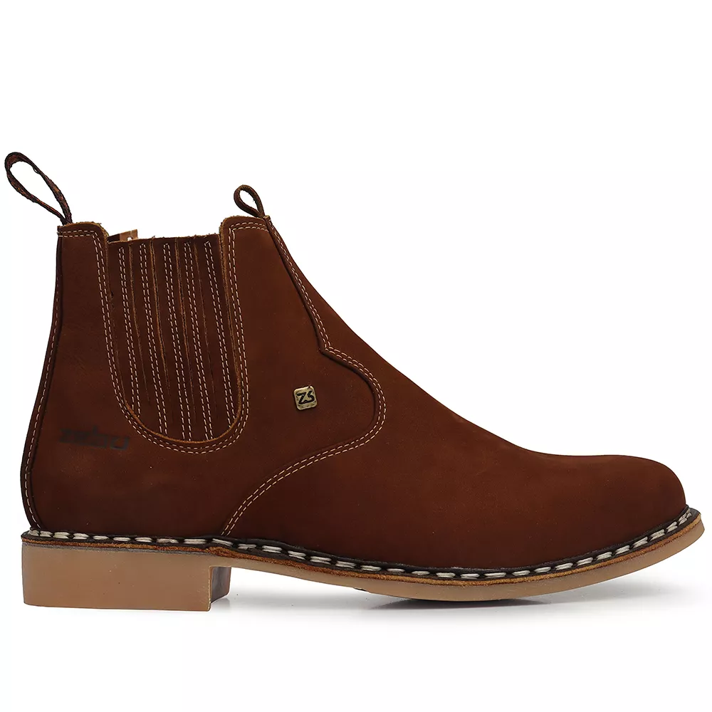 Botina Vira Francesa Zebu Original 64010 Gran Nobuck Terra | Store