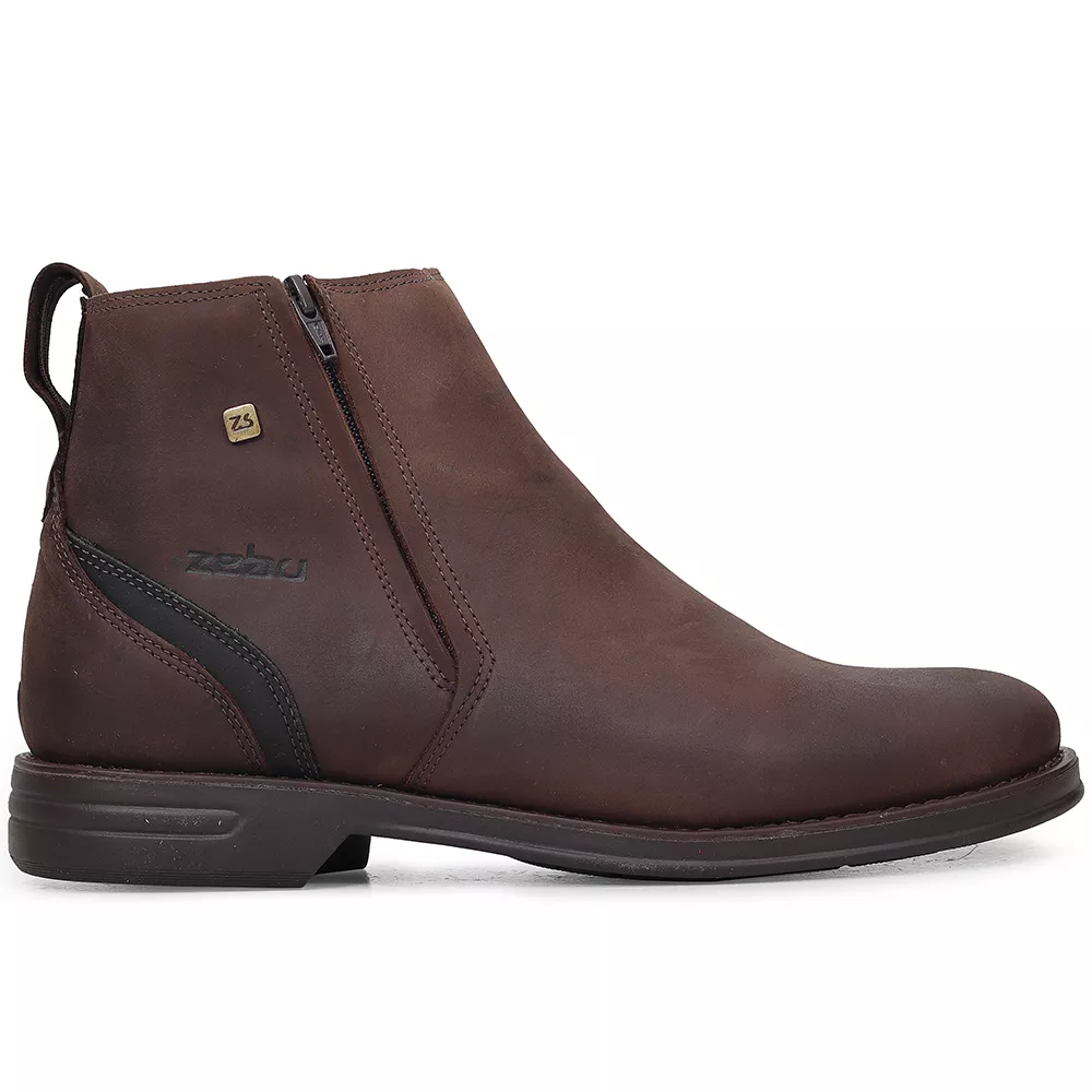 Botina Gel Zebu Original 59110 Mustang Graxo | TEXASKING | Botas e