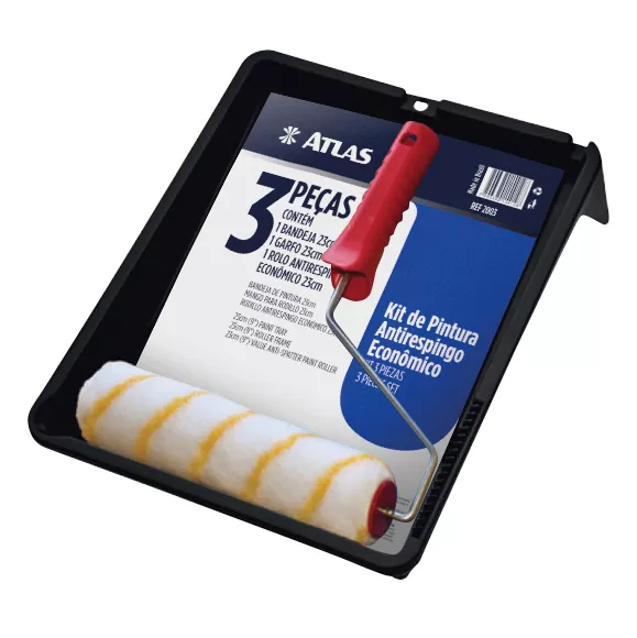 KIT P/PINTURA 3PCS BAND+ROLO+CABO ANTIRESPINGO 2003