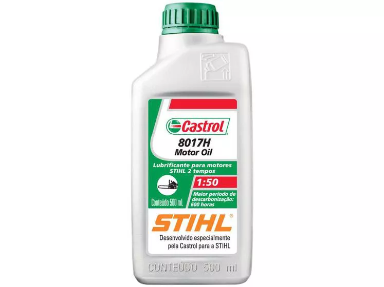 Óleo Lubrificante 2 Tempos STIHL 8017H 500 ML - Castrol | TREVO PEÇAS