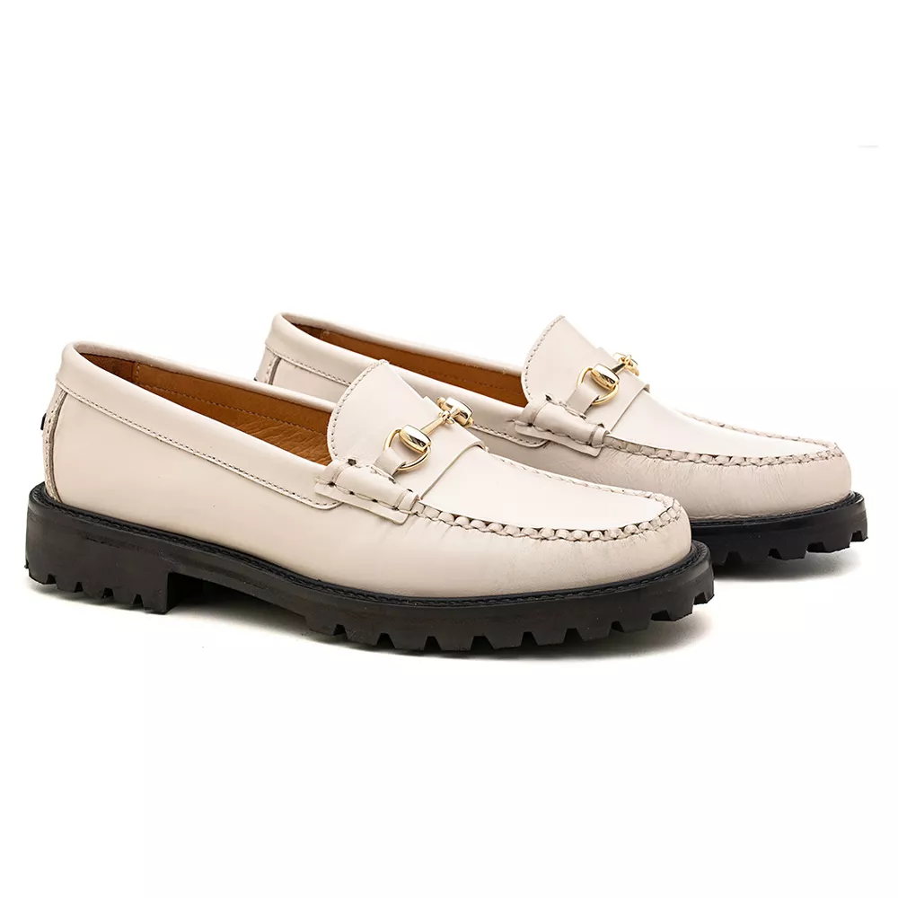 Mocassim Feminino Tratorado Veromoc Off White | Veromoc