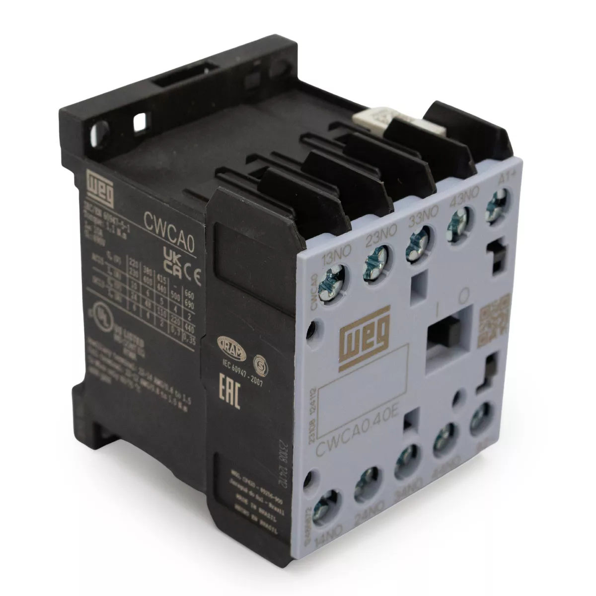 Mini Contator Auxiliar Weg 10a 24vcc 4na Cwca0-40-00-24 | MAQPART