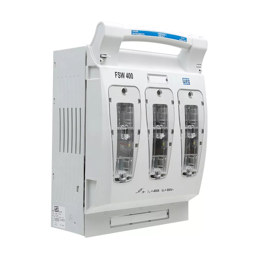 Chave Seccionadora 400A Weg FSW400 Saca Fusível NH2 Tripolar | MAQPART