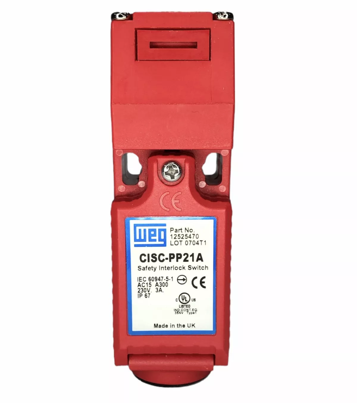 Chave De Segurança Por Lingueta 2nf+1na Weg Cisc-pp21a | MAQPART