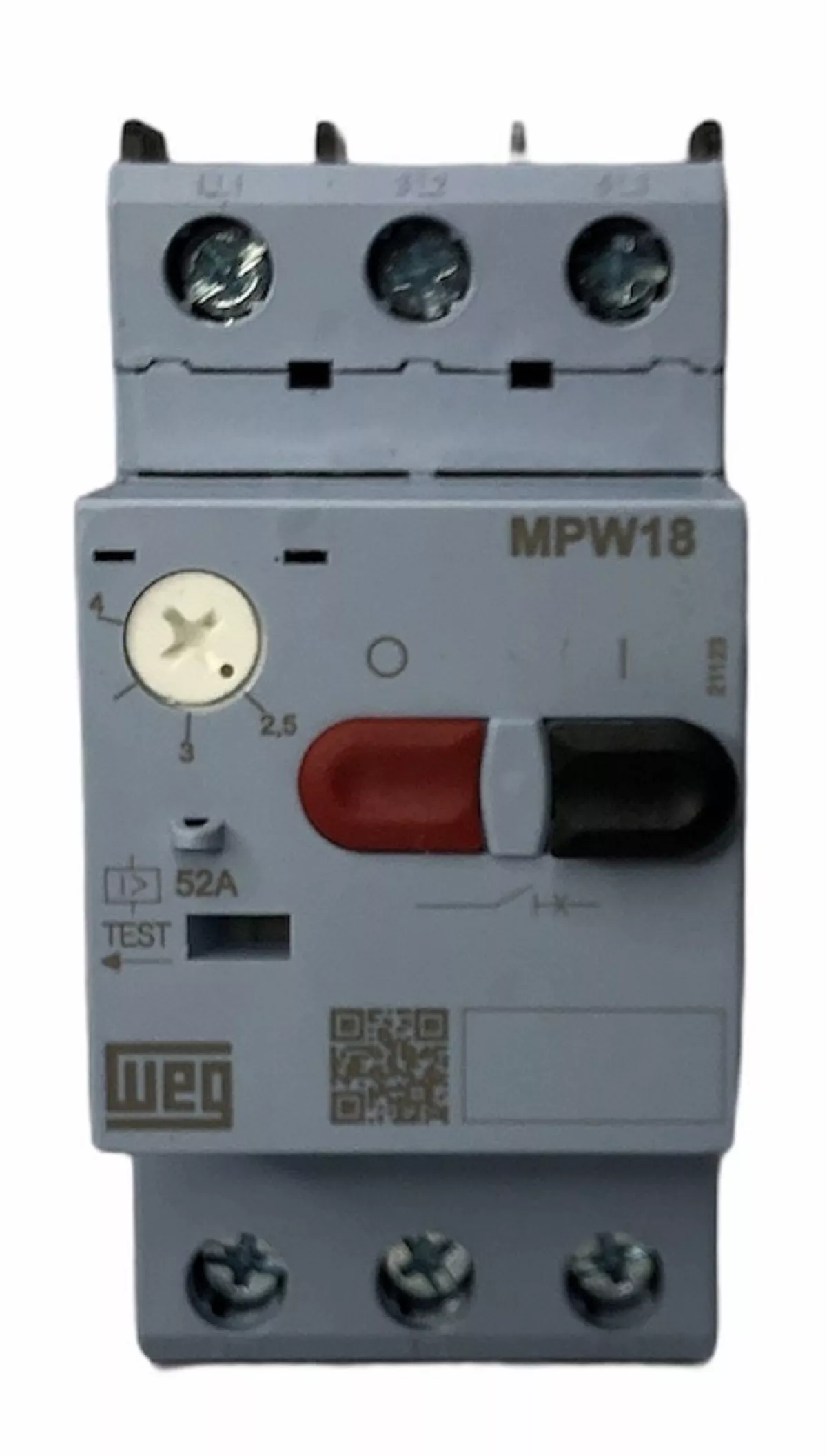 Disjuntor Motor 18a Weg Mpw18-3-u004 Faixa Ajustavel 2,5-4a | MAQPART