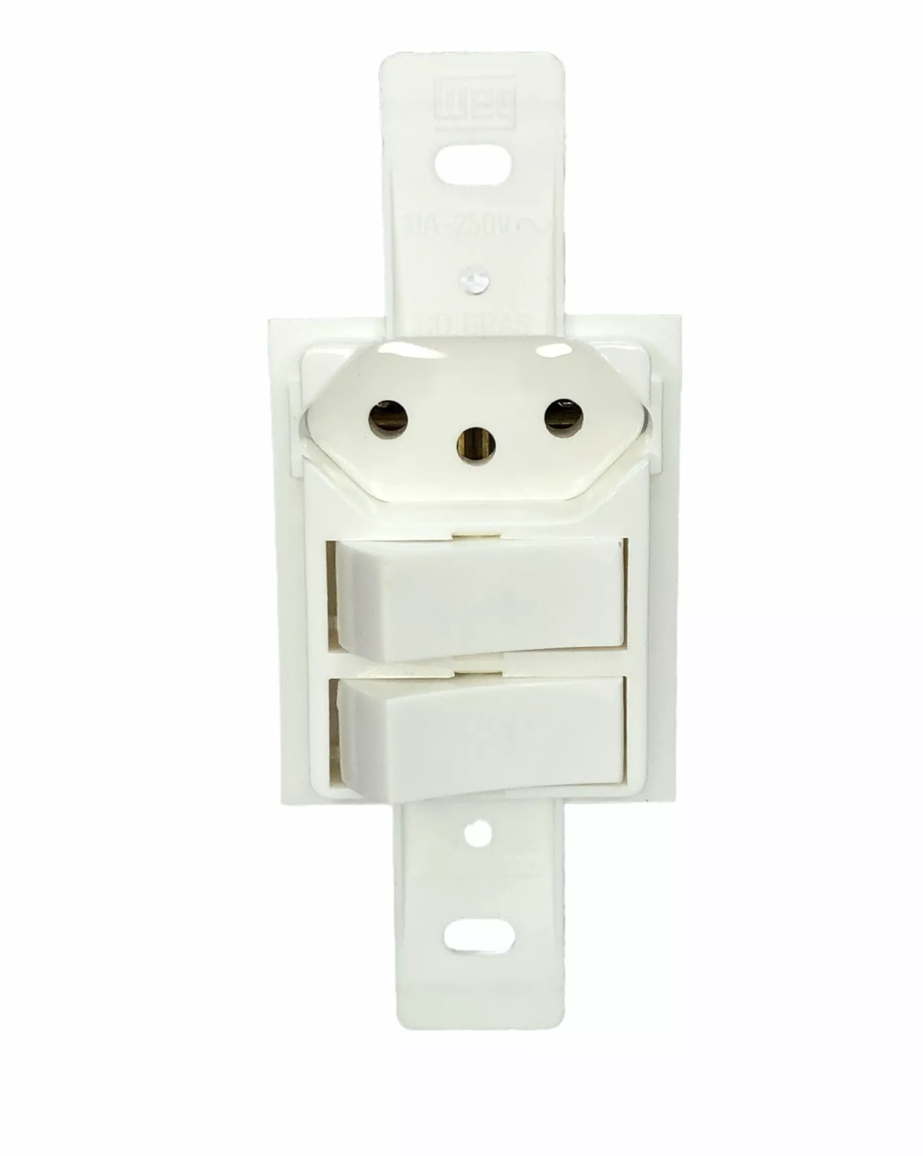 Interruptor Paralelo 2 Tecla C/ 1 Tom 10a/250v Klin 13328752 | MAQPART