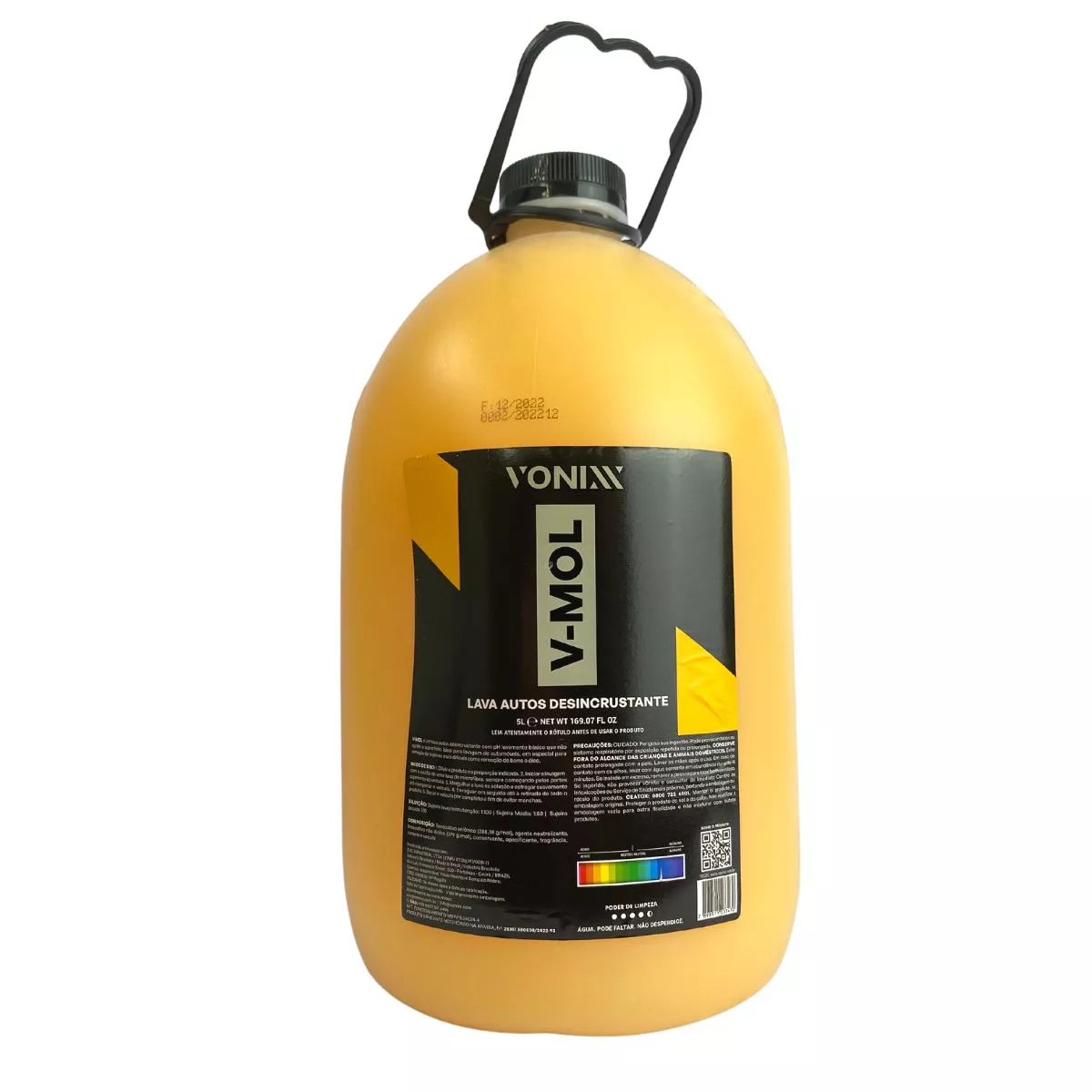 SHAMPOO LAVA AUTOS CONCENTRADO DESINCRUSTANTE (ATÉ 1:100) V-MOL 5