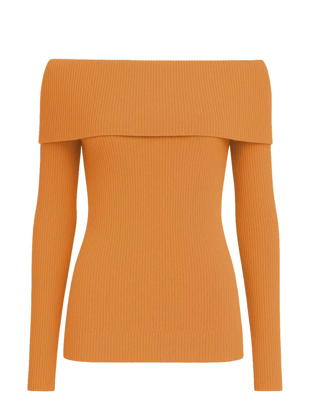 Blusa Ombro a Ombro Marina Laranja - Maria Pavan