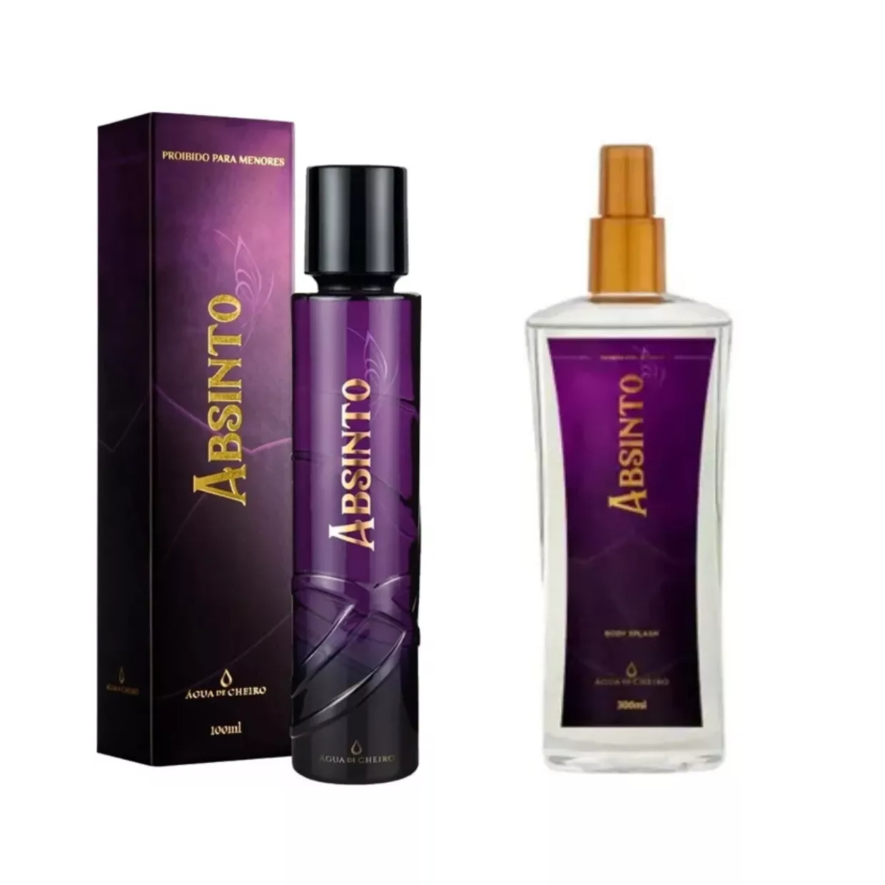 Kit Promocional Absinto Colonia + body splash | ÁGUA DE CHEIRO