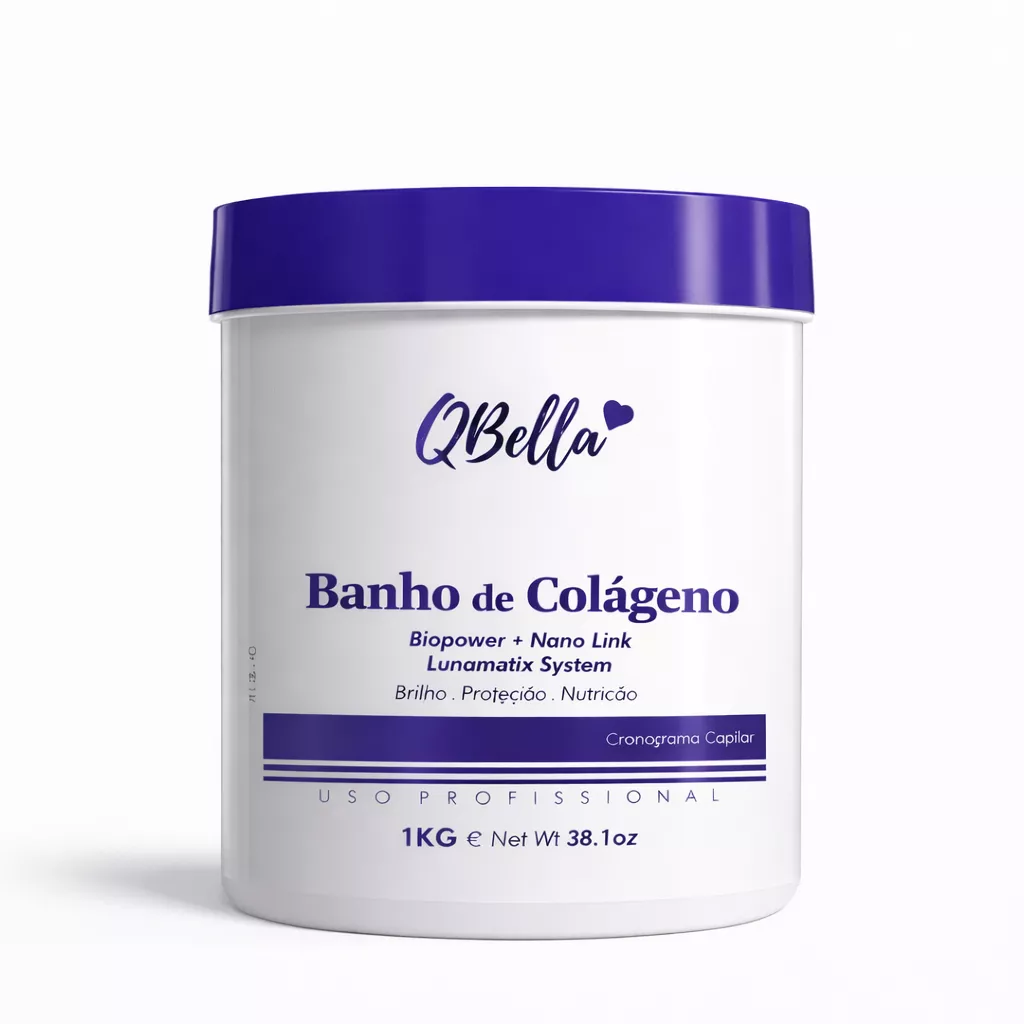 Banho de Colageno QBella Profissiol 1kg