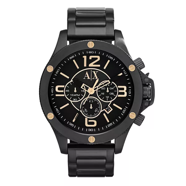 Relógio Masculino Armani Exchange - Analógico Preto | Authentika